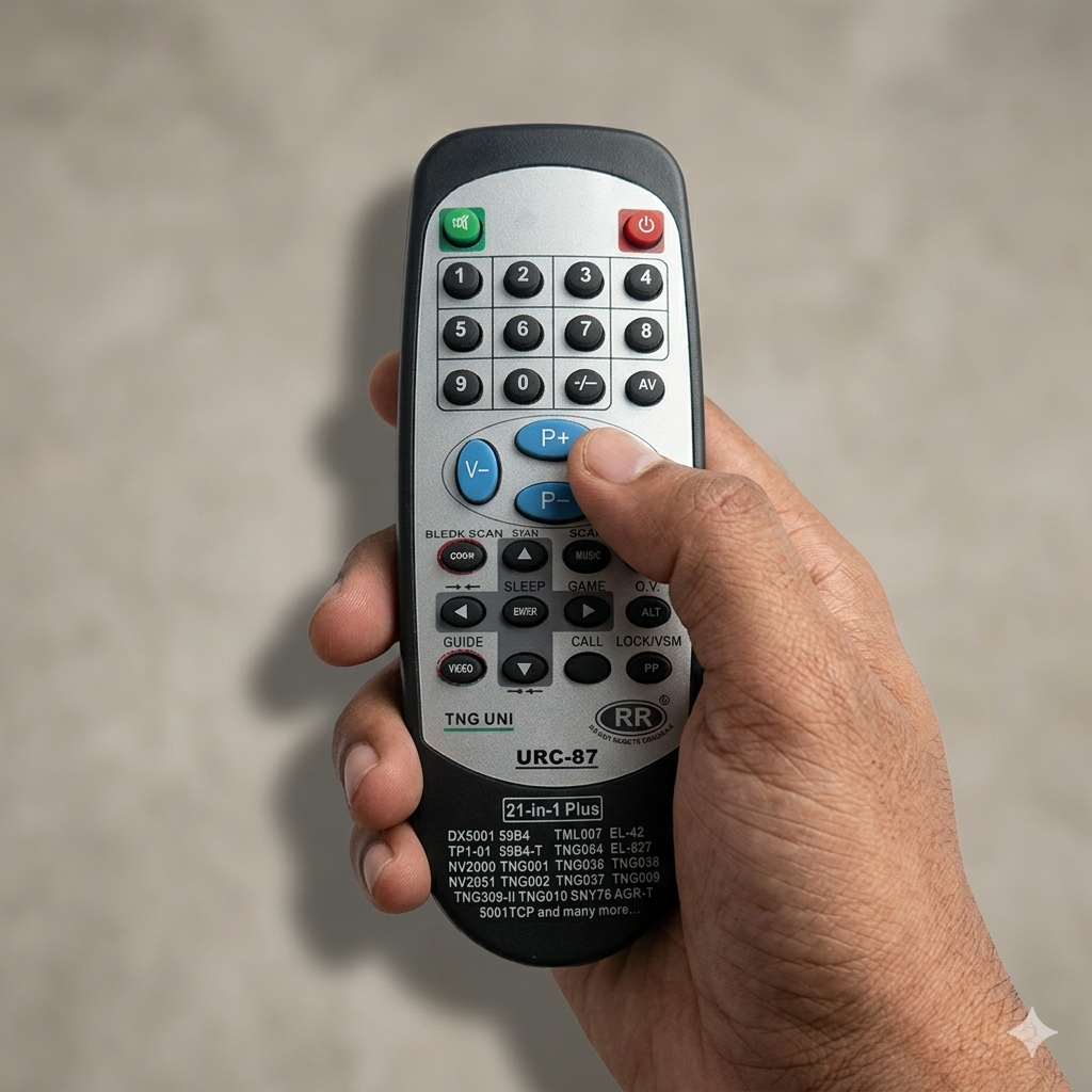 ✅ 21-in-1 Tamil Nadu Kalaignar TV Remote Control – High Sensitivity | Universal Compatible (TV26) #