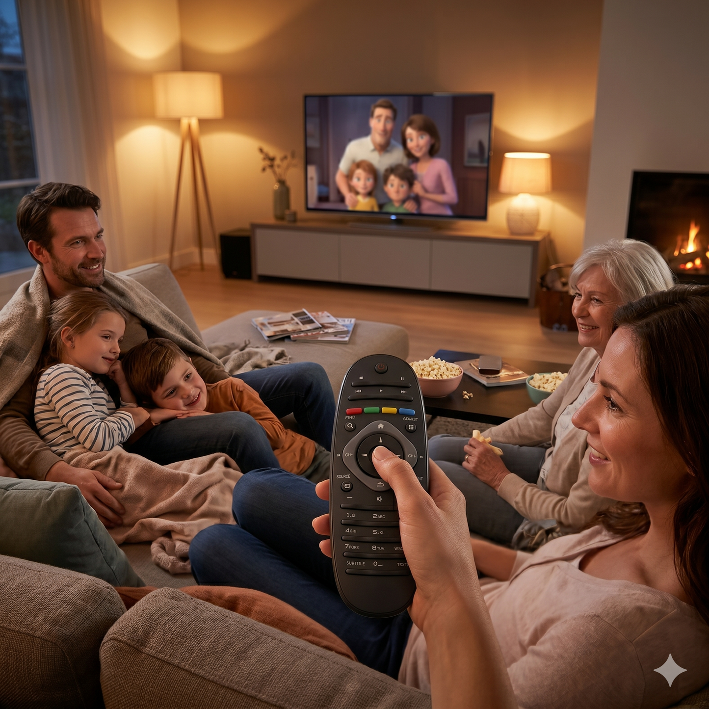 Philips Universal Remote Control LCD LED – Compatible All Philips Models LD18 | Buy Online India