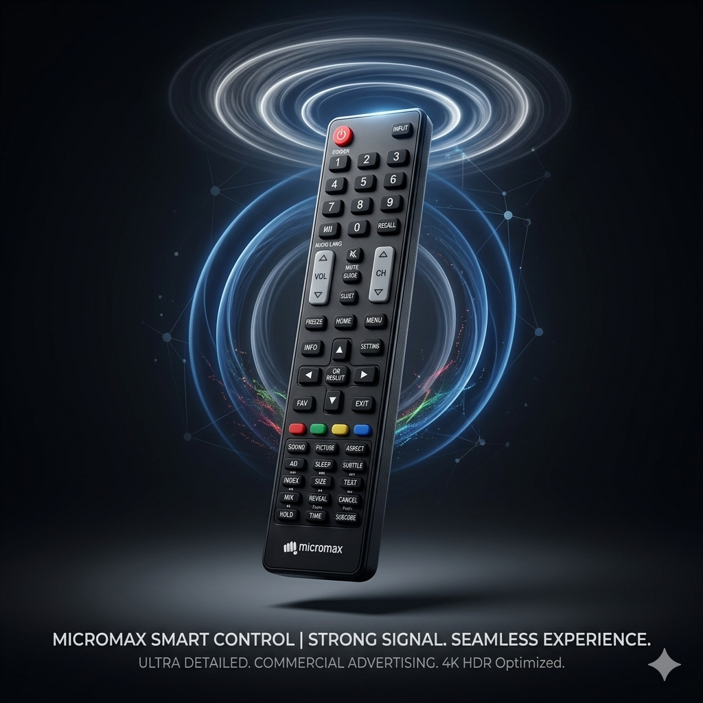 माइक्रोमैक्स एलईडी एलसीडी टीवी रिमोट कंट्रोल संगत*उच्च संवेदनशीलता