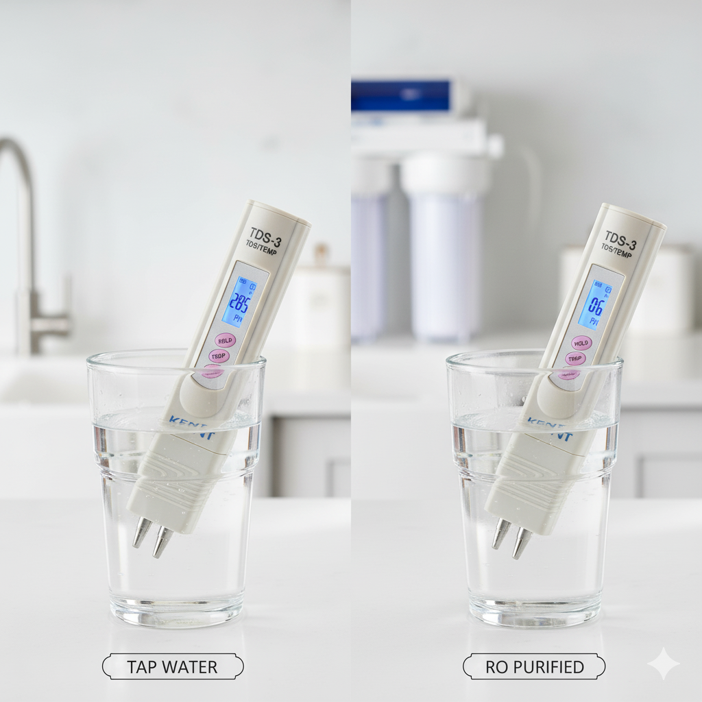 KENT Digital TDS Meter – Accurate Water Purity, PPM & Temperature Tester for RO & Aquarium#?