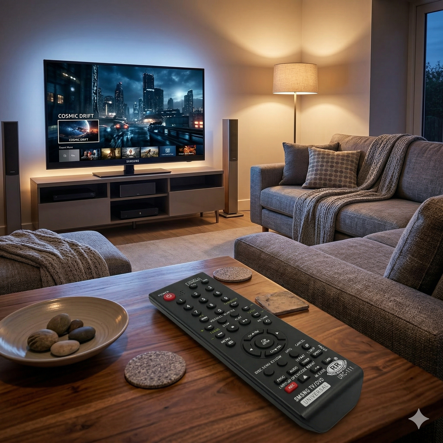 Samsung TV DVD Universal Remote Control URC-111 – Compatible Replacement India