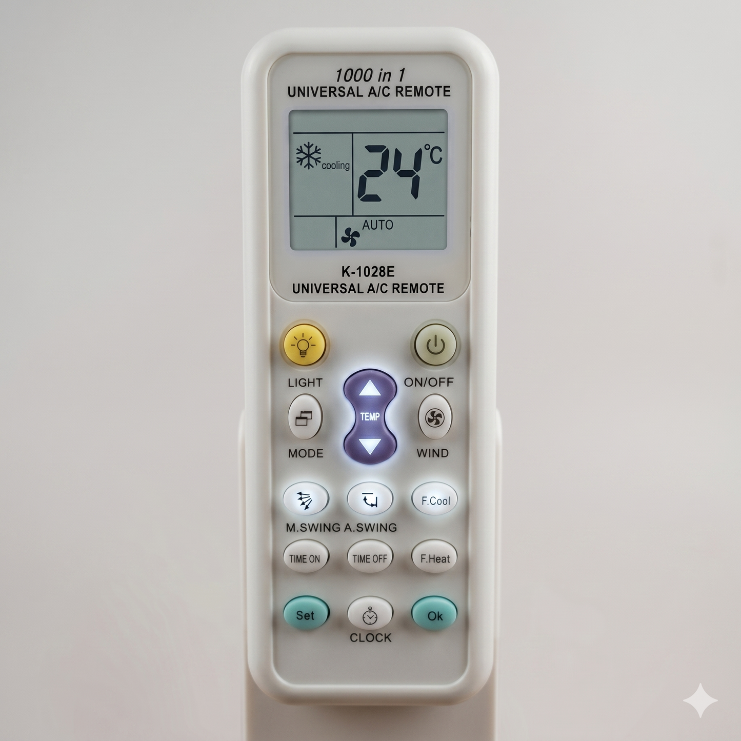 Universal AC Remote 1000-in-1 – All Air Conditioner Brands Model AC26 India