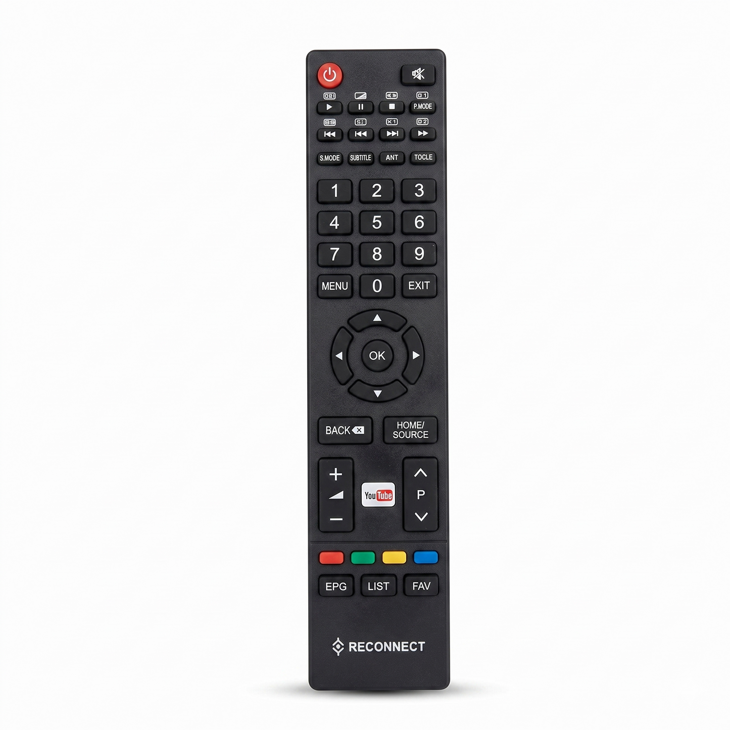 Reconnect Smart LED TV Remote – Compatible Universal Replacement | Buy Online India