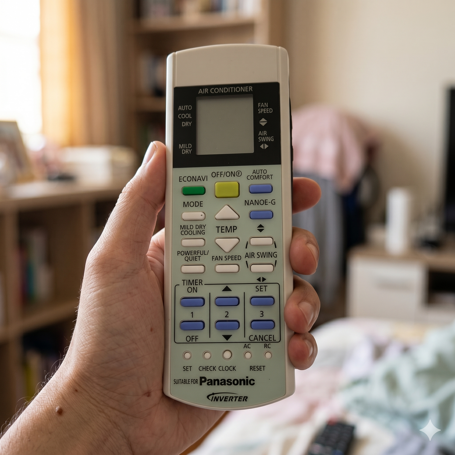 Panasonic Inverter AC Remote Control AC29B – Compatible Replacement | Buy Online India