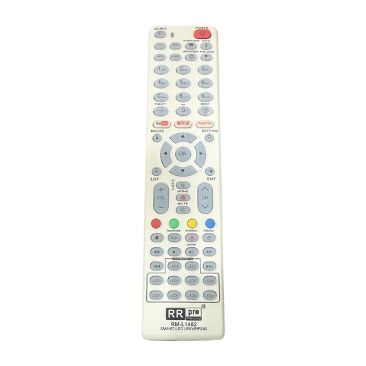 “RR Pro RML-1462++ Universal Smart TV Remote | Unbreakable Remote for Indian & Chinese LED TVs | Supports YouTube, Netflix & Google Play”