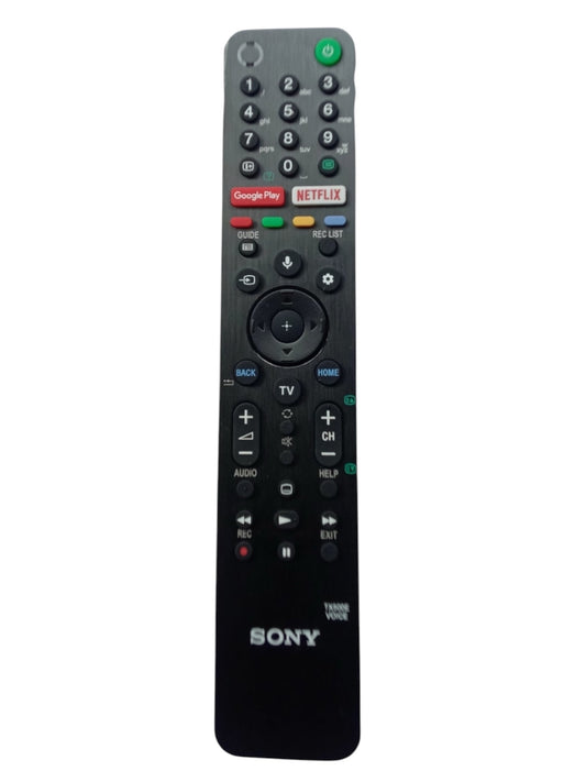 Original Sony Smart TV Remote with Google Assistant | Voice-Controlled Remote with Netflix & Google Play Buttons – Buy Online in India#