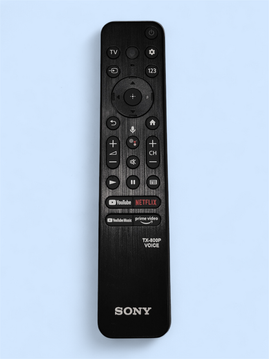 Original Sony Smart TV Remote Control with Google Play, Netflix & Voice Control#?v