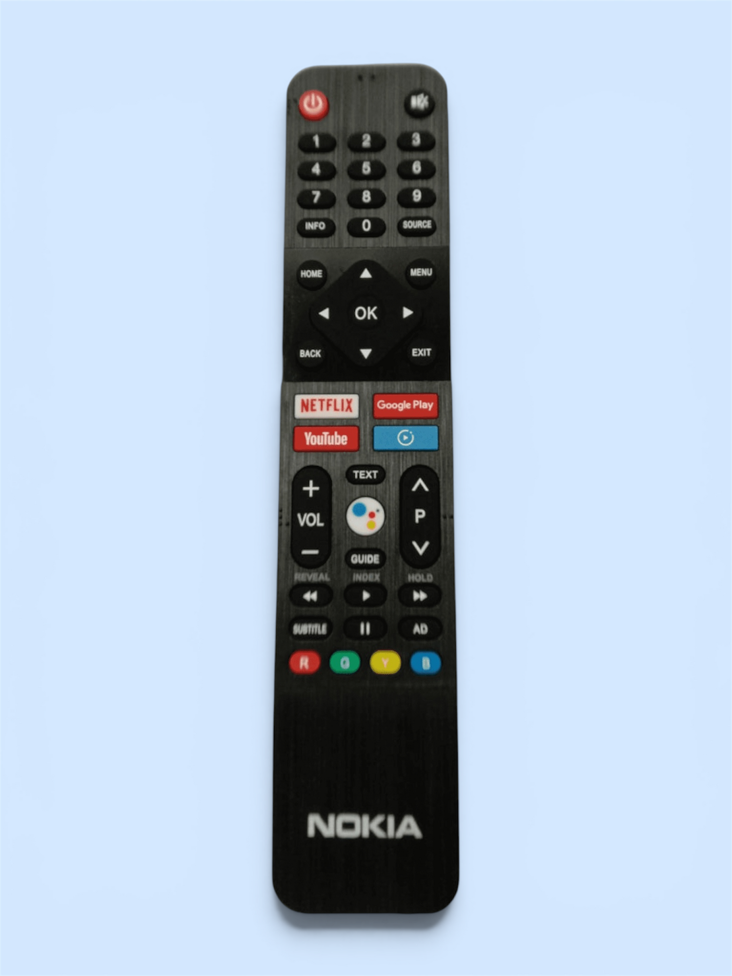 Nokia Smart TV Remote — voice Netflix YouTube Prime Video India Faritha 2026