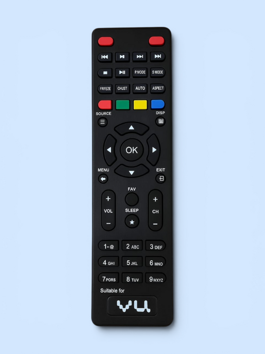 VU LED LCD TV Remote Control – Compatible Replacement for All VU Non-Smart TVs | Buy Online India