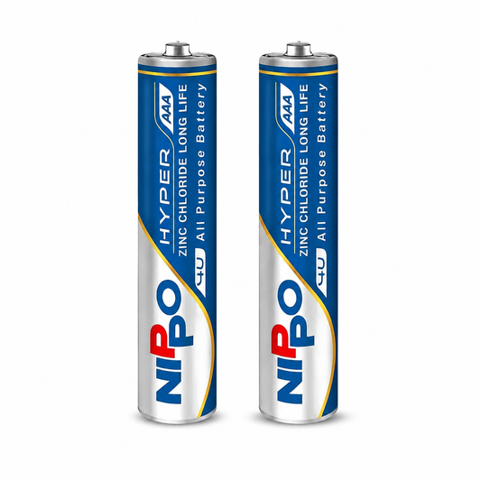Nippo AAA Battery – 2 Pcs (Long Life)