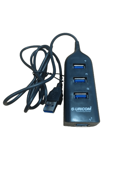 Multi Connect Uricom USB Multi-Connect 4-Port Hub USB Splitter India | Faritha