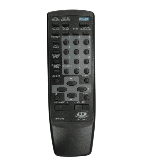 JVC Universal TV remote controller 29 (TV18)