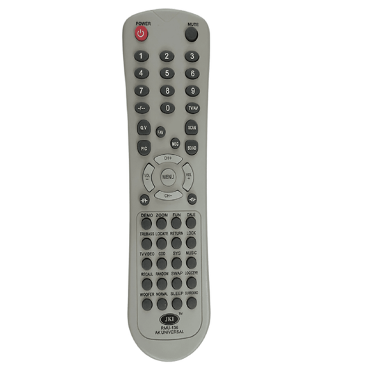 Aki Universal TV Remote Control RMU-136 (TV11) - Faritha