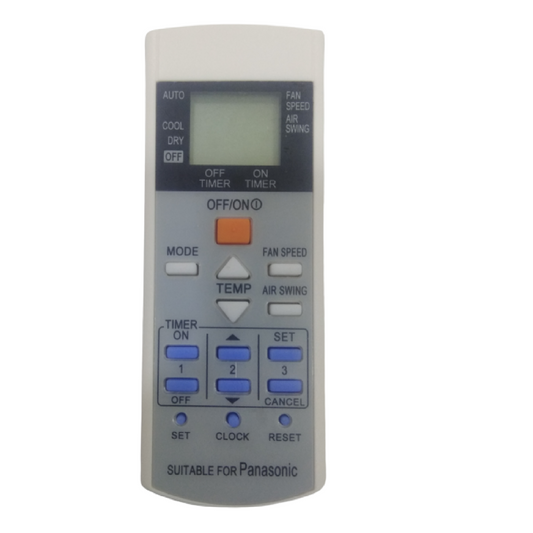 Panasonic Split AC Remote Control Model A 29 F – Compatible Replacement – Faritha