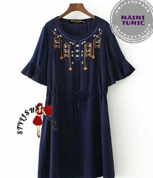 Tiya Stylish Ladies Rayon Tunics - Faritha