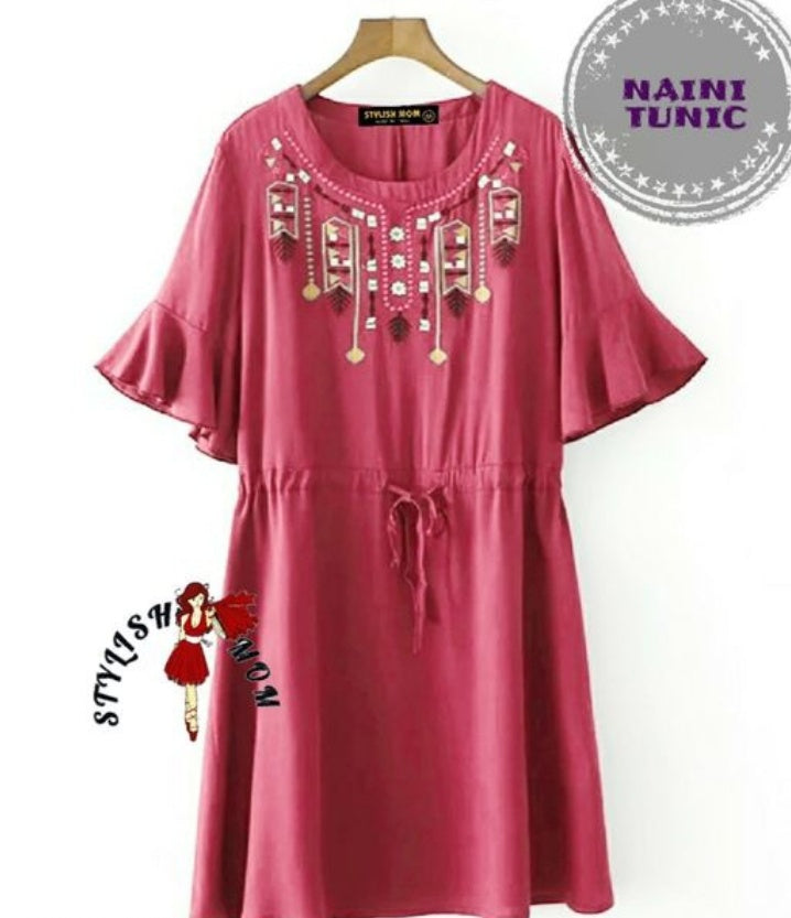 Tiya Stylish Ladies Rayon Tunics - Faritha