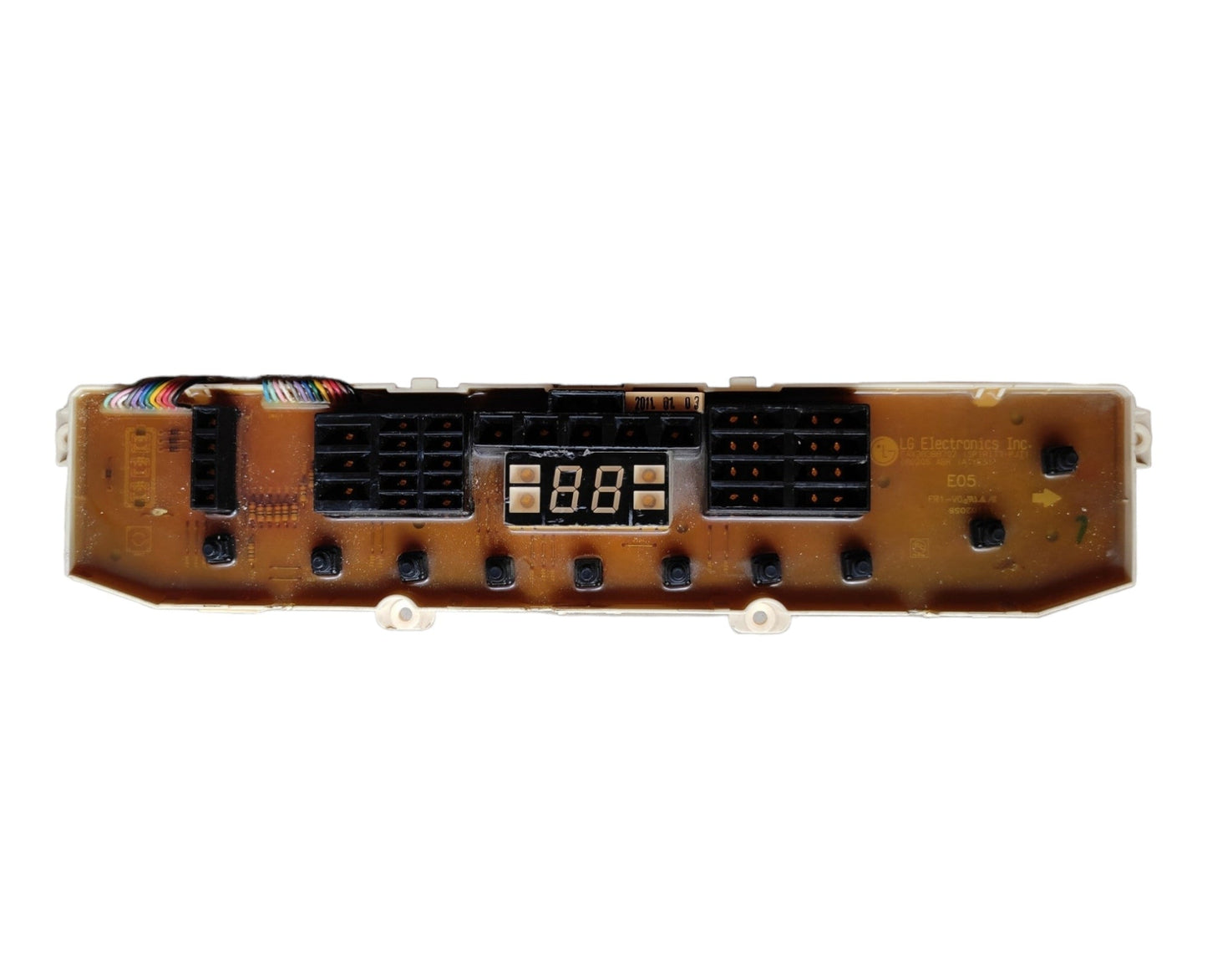 LG Model 10 10-button washing machine PCB board — AAA refurbished control panel India Faritha