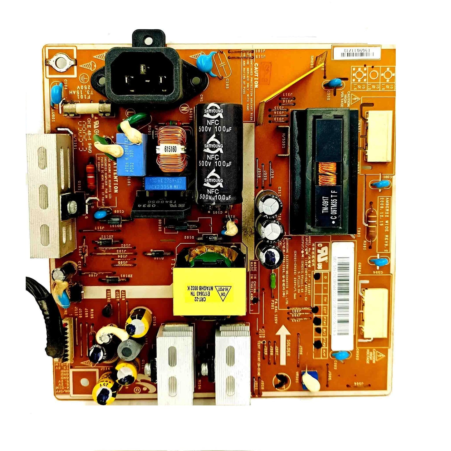 Power Supply Suitable for Samsung LED TV Model LA22B650T6