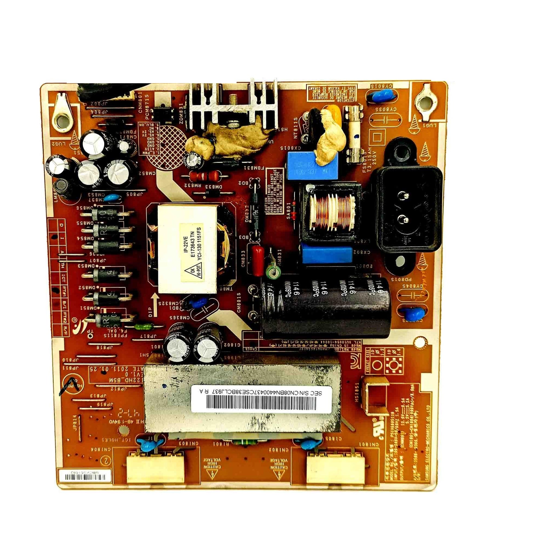 Power Supply Suitable for Samsung LED TV Model LA22D404FHR - Faritha