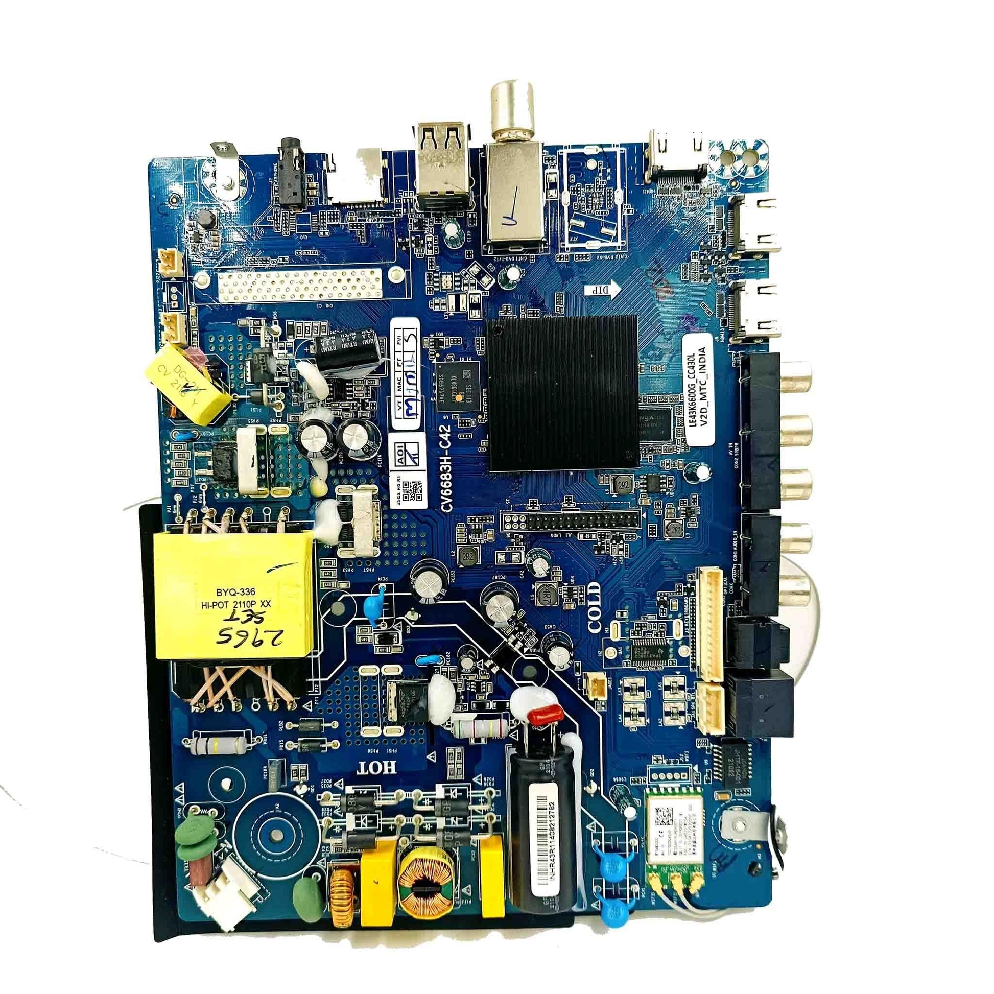 Mother board Suitable for LE43K6600 Haier LED TV - Faritha