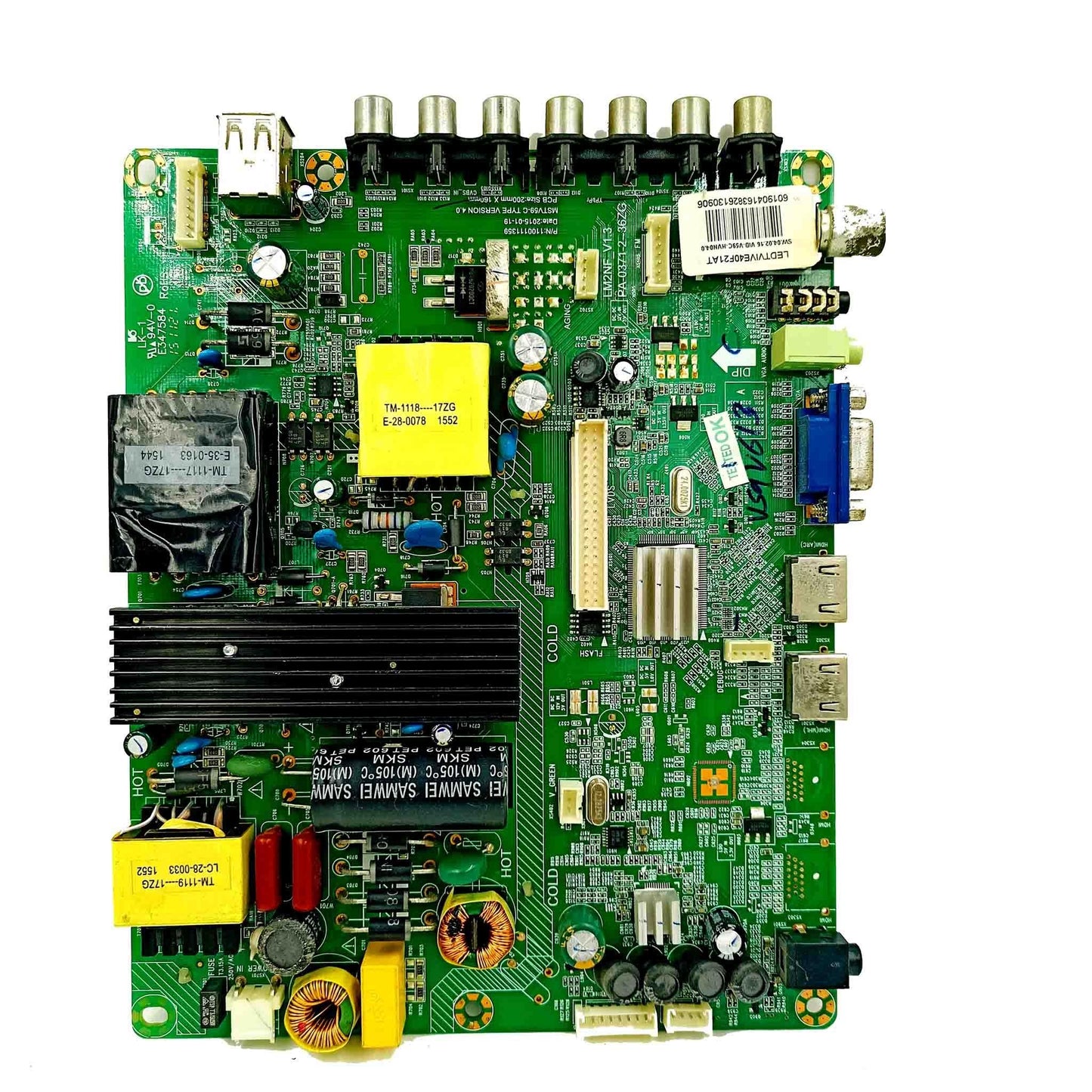 Mother board Suitable for LEDTVIVE40FZIA Videocon LED TV