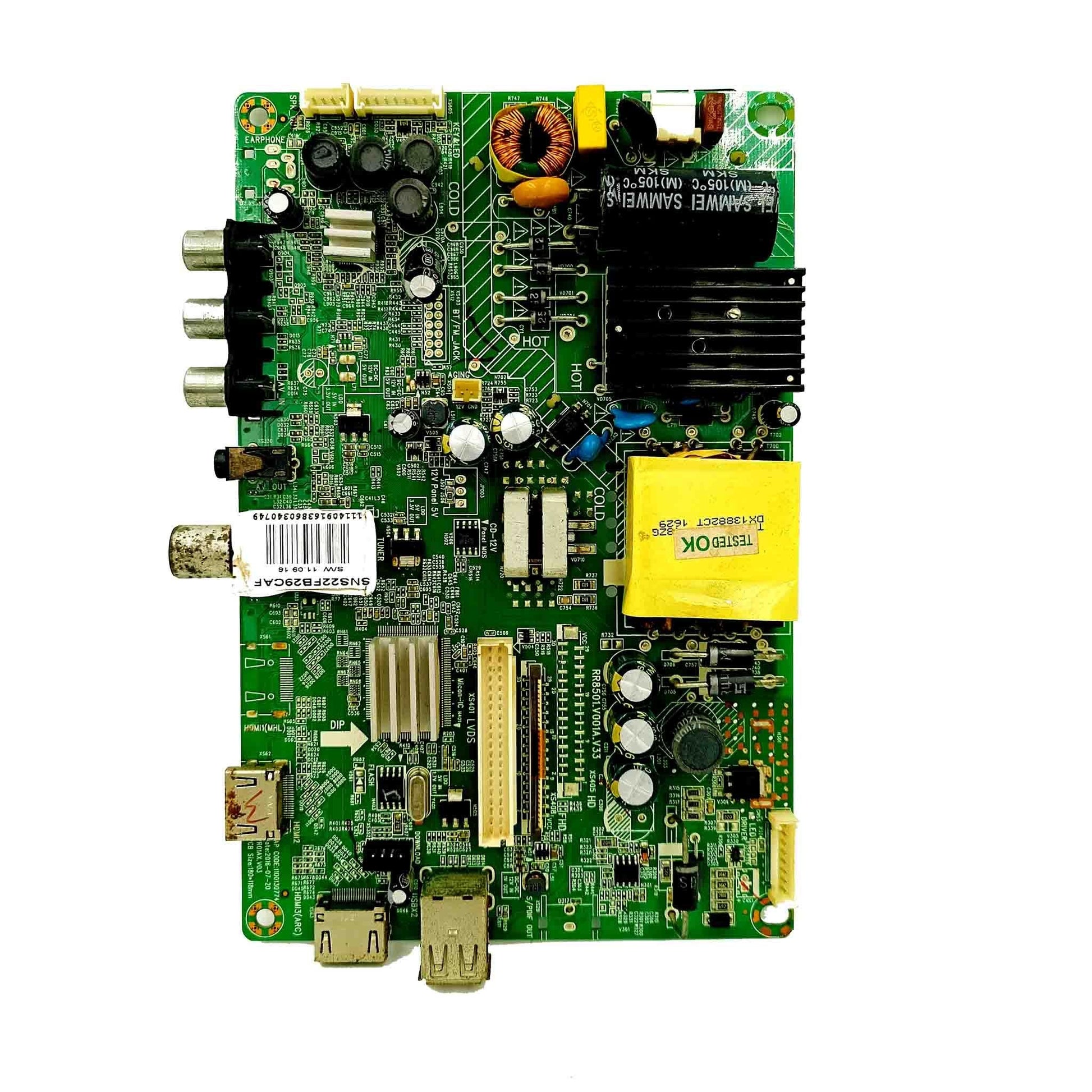 Mother board Suitable for LEDTVSNS22FB29CAF Sansui LED TV - Faritha