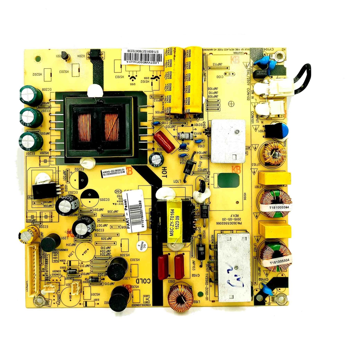 Power Supply Suitable for LEDTVVMD50FH0ZFK Videocon LED TV - Faritha