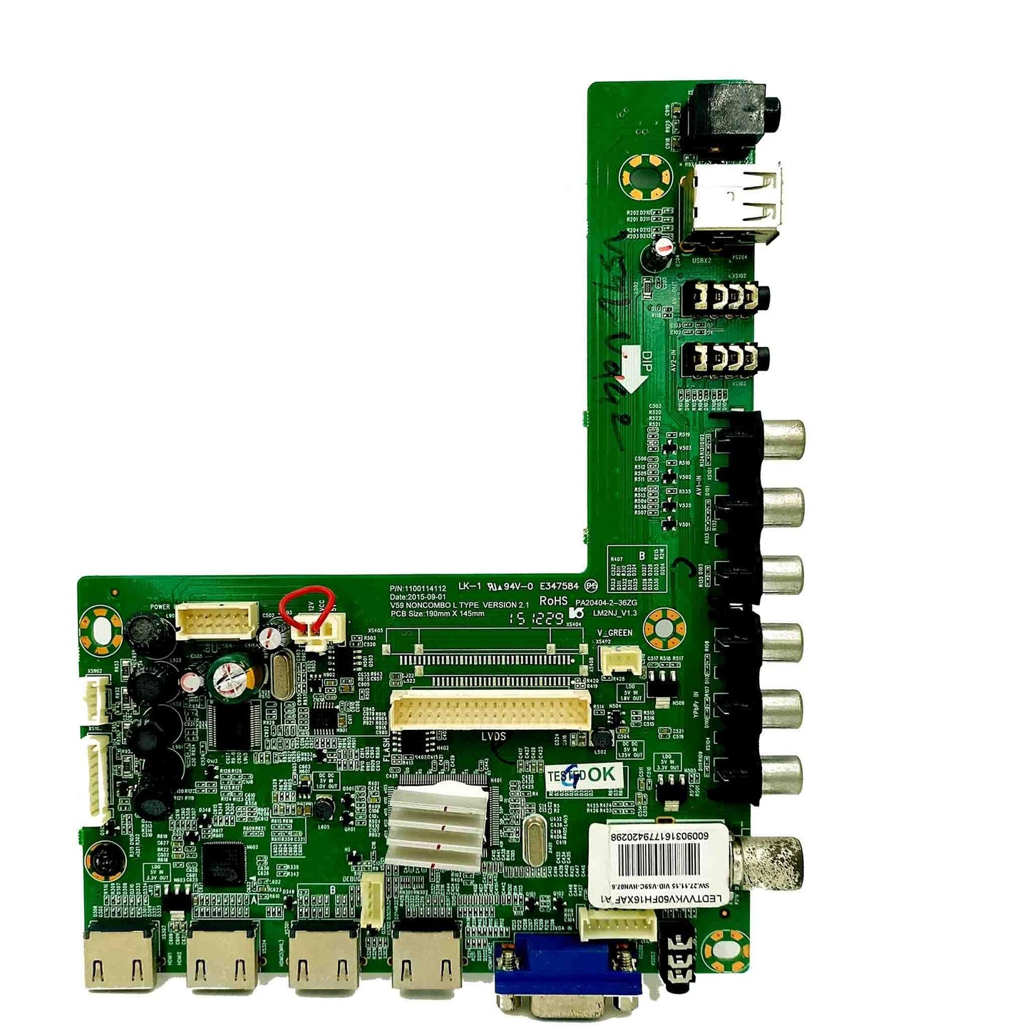 Mother board Suitable for LEDVK50FH16XAF-AI Videocon LED TV