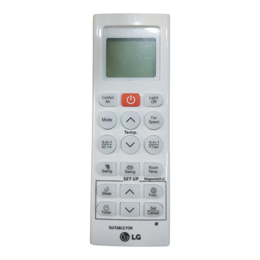 LG AC Remote Control YY-36S – Universal Replacement for LG Split/Window ACs (6-in-1)
