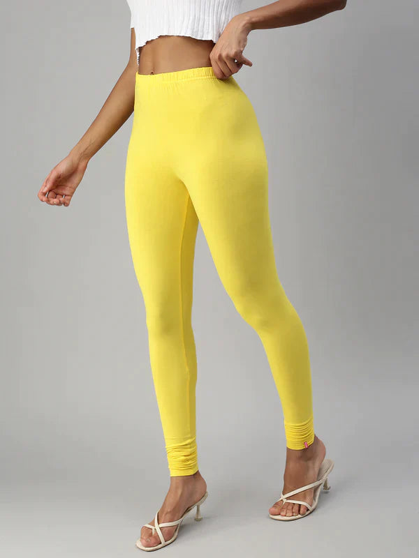 Prisma Ladies Churidar Leggings 60 Colours M Size – India