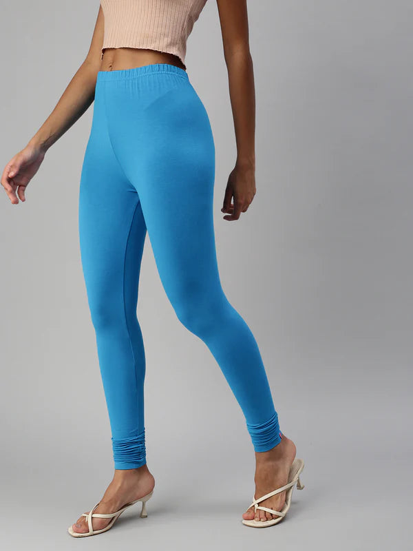 Prisma Ladies Churidar Leggings - Elevate Your Style with 60 Captivating Colors!  S