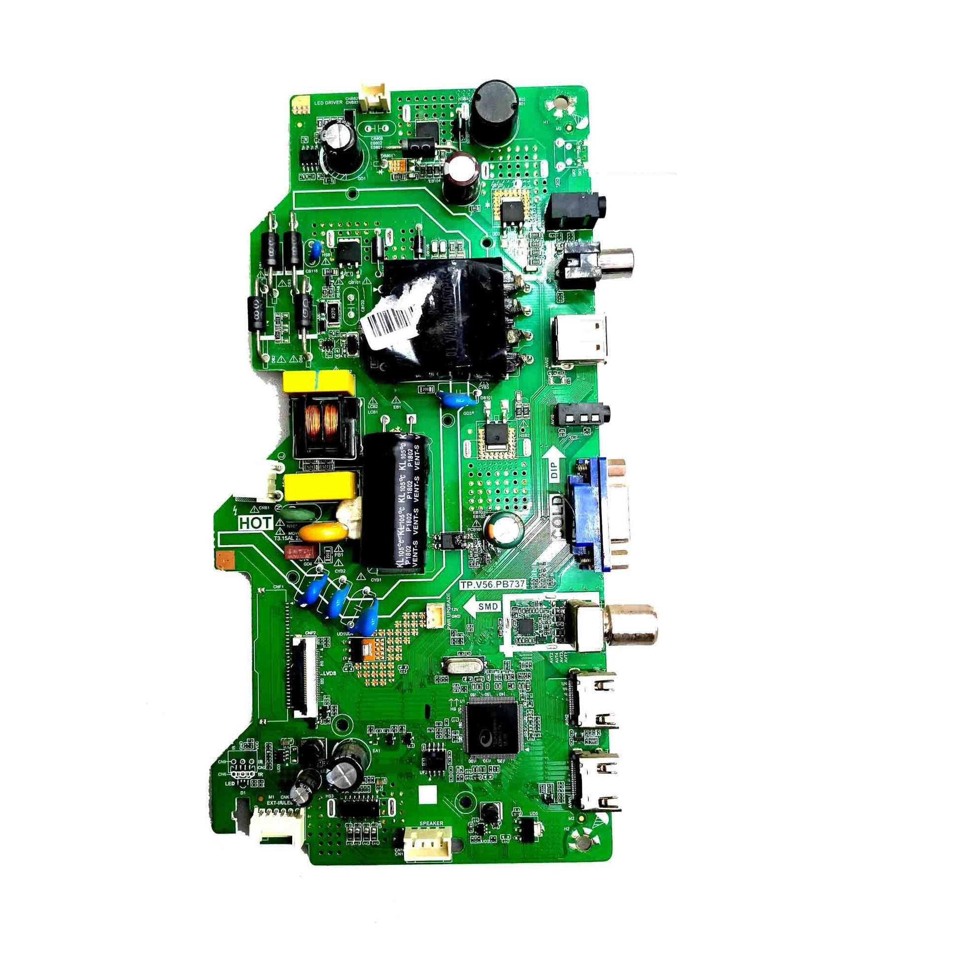 Mother board Suitable for Model TP V56 PB737 BPL LED TV - Faritha