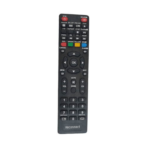 Reliance Reconnect LED LCD TV Remote LD27 — front view universal replacement India Faritha 2026