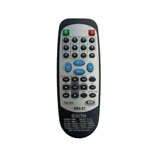21 in 1 Tamil Nadu Kalaignar TV Remote  Control * Compatible* High Sensitivity (TV26)