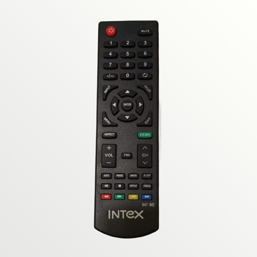Intex LED TV Remote Control LD30 Model 80 – Compatible Replacement – Faritha