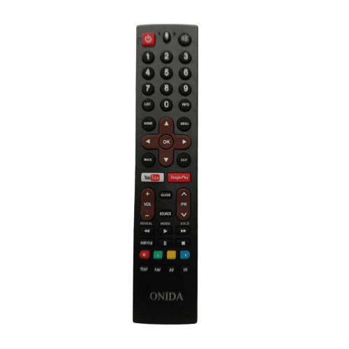 Onida Smart TV remote control Youtube,google play - Faritha