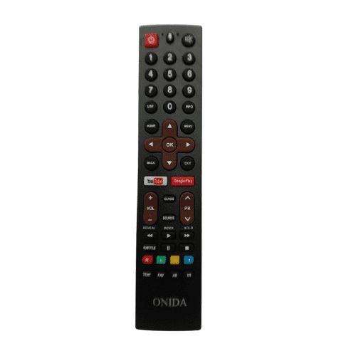 Onida Smart TV Remote — YouTube Google Play compatible India Faritha 2026