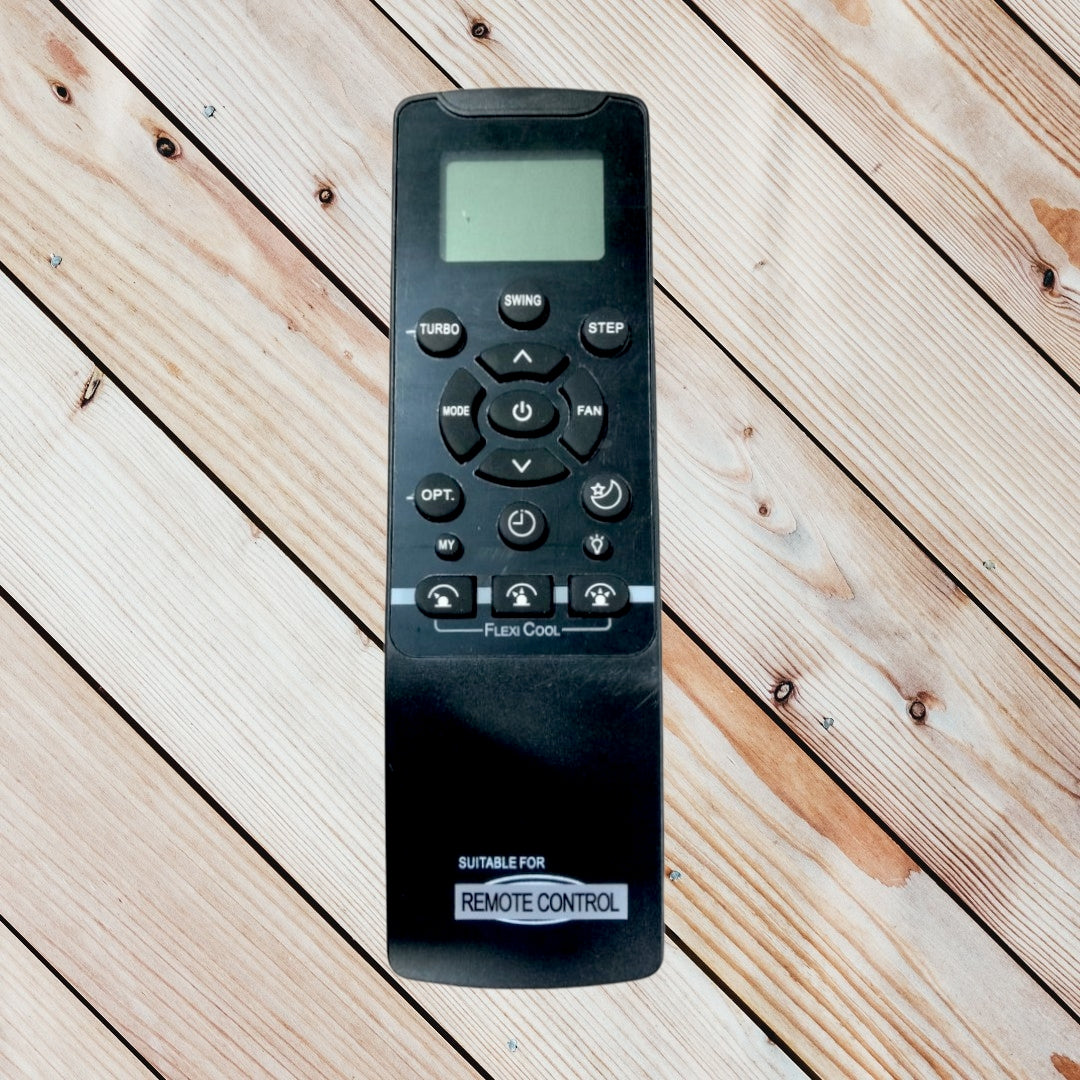 Carrier AC Remote Model 235 front view — compatible replacement India Faritha 2026