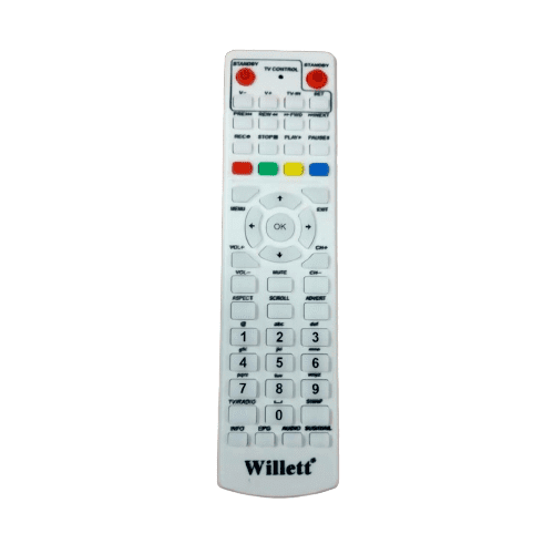 Willett set top box remote control
