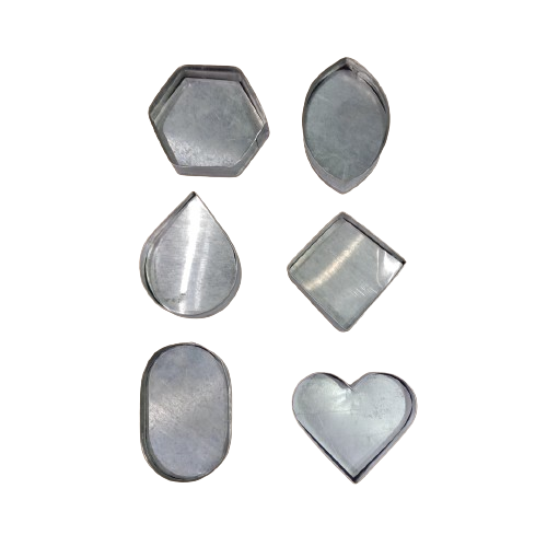 Cutlet Mould/Cutter/Shaper 6 Designs /Aluminium