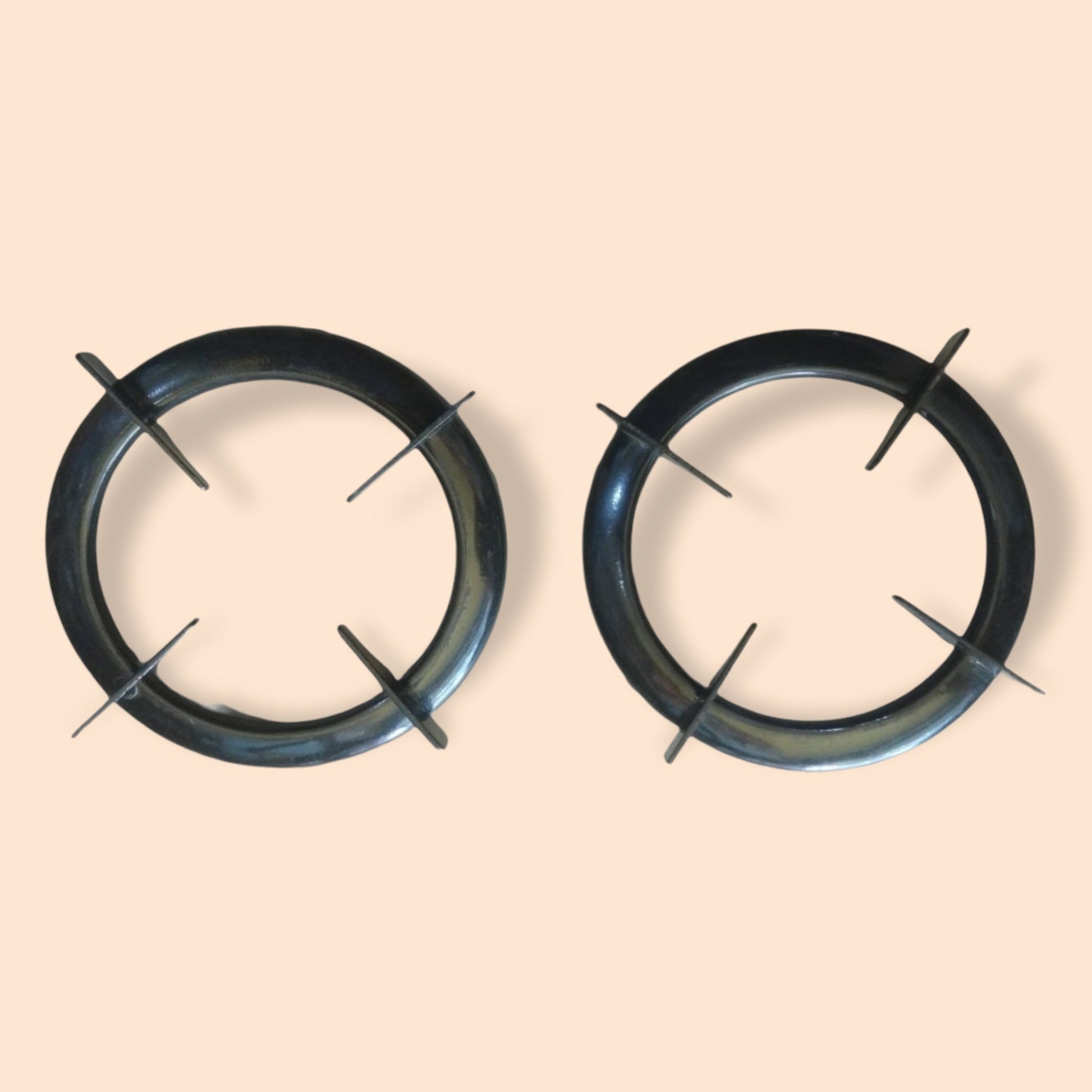2 Nos Gas Stove Round Type Top Stand suitable for all type of Gas Stove - Faritha