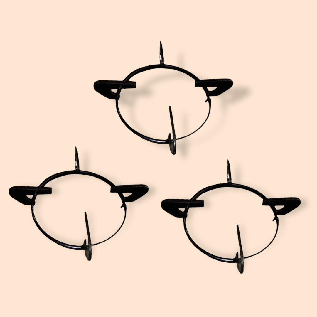 3 Nos Gas Stove Top Stand suitable for all type of Gas Stove - Faritha