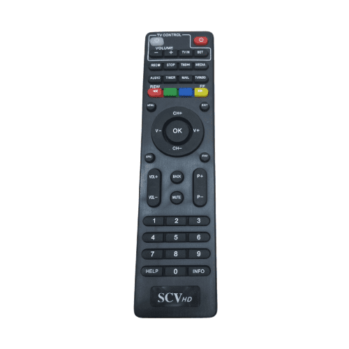 SCV HD Set Top Box Remote Control – Compatible with Tamil Nadu Govt Ca ...