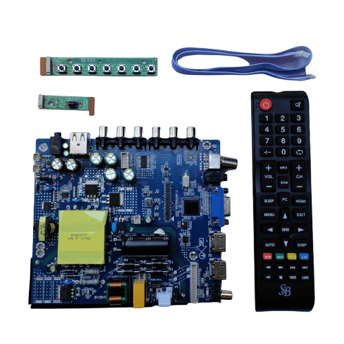 LCD/LED TV BOARD 32 to 45 Inch VS.TP53U61.2 Combo Board With Remote - Faritha