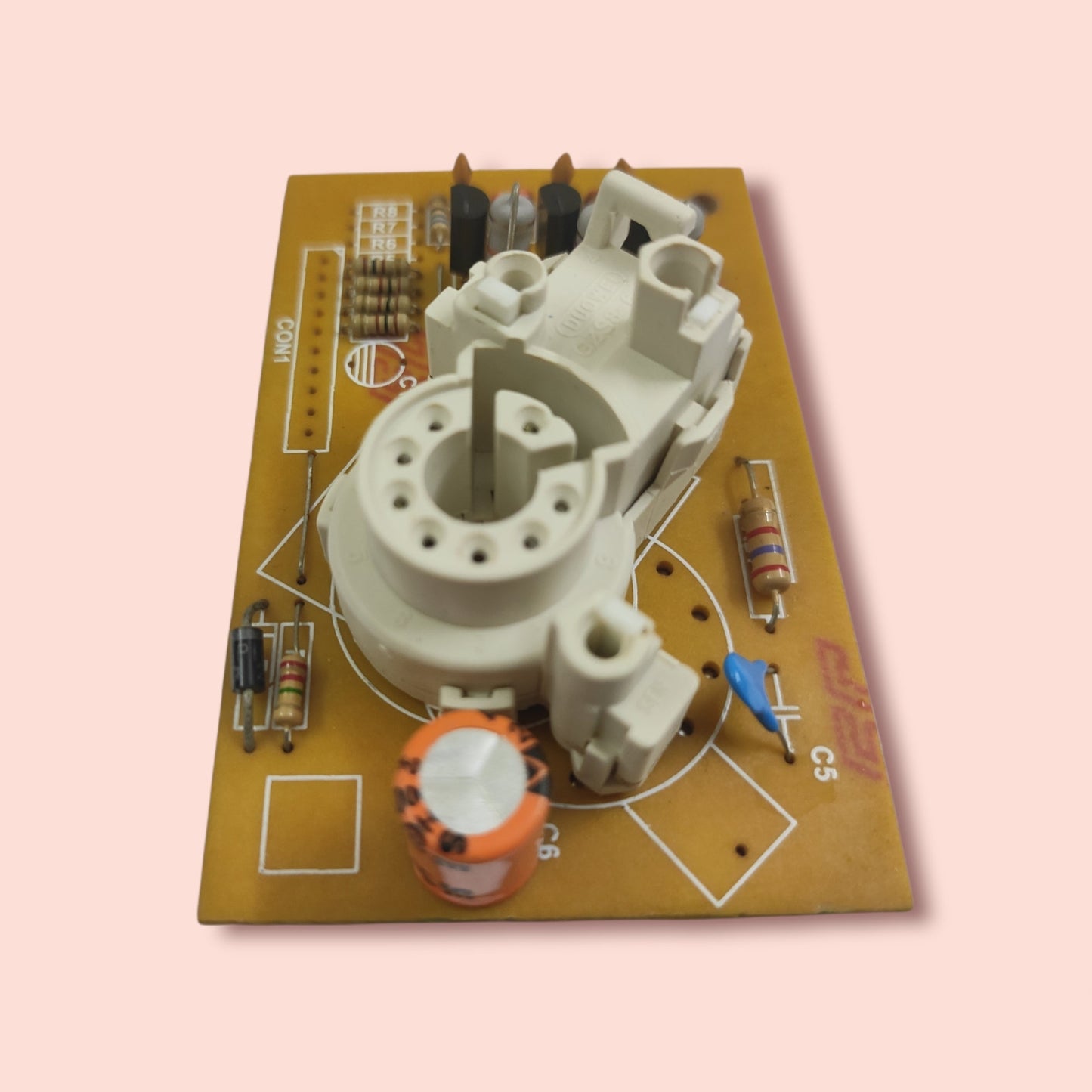 7 pin CRT socket connector — compatible CRT TV boards India 2026