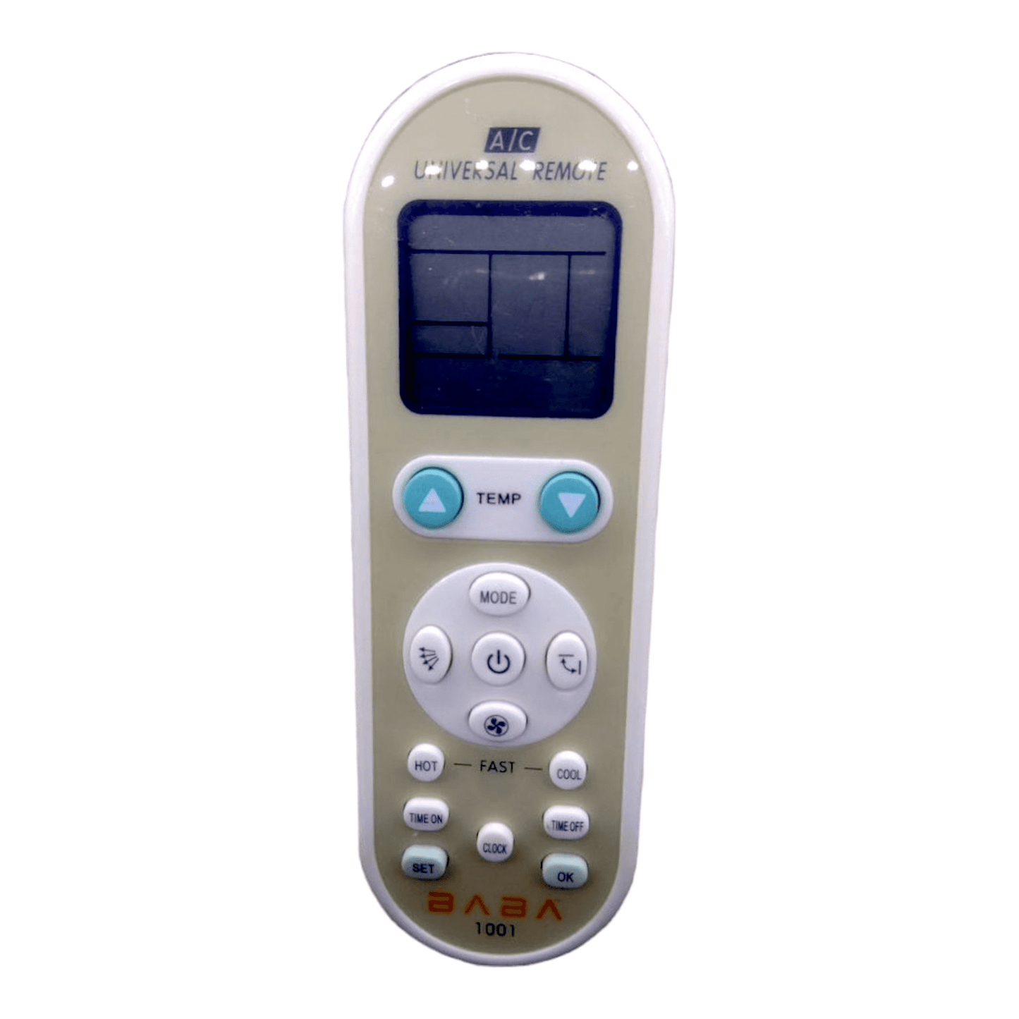Baba Universal AC Remote against remote control missing, damage or replacing (AC25)*