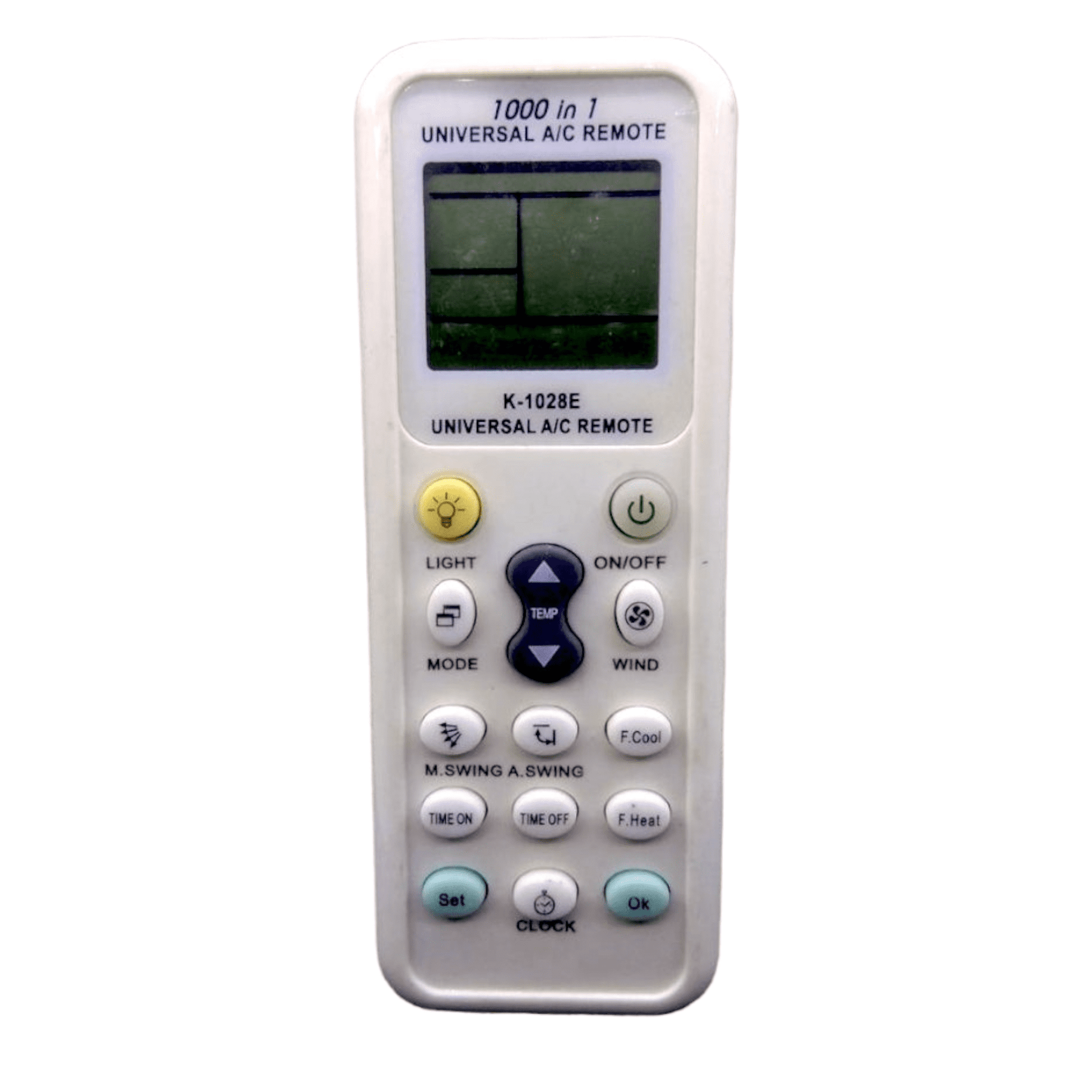 Universal ac remote online 1000 in 1
