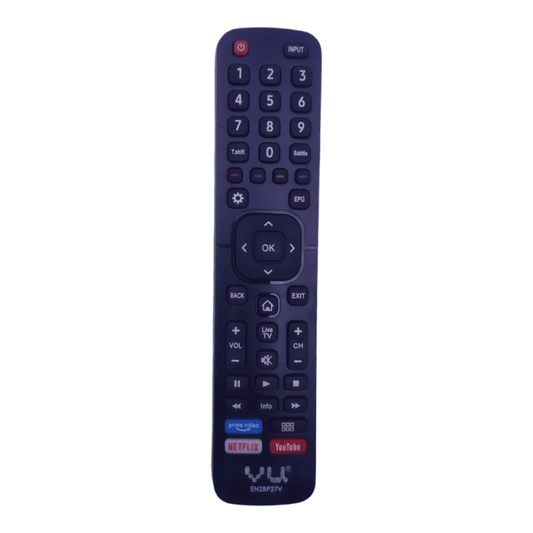 VU Smart TV remote control Youtube, Netflix,prime video - Faritha
