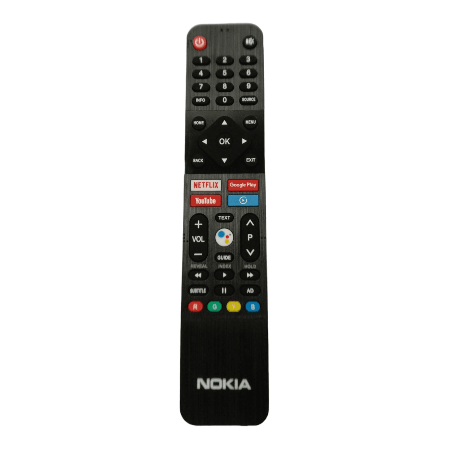 Nokia  Smart led tv remote with Google voice recognition and YouTube and Netflix and Amazon prime video - Faritha