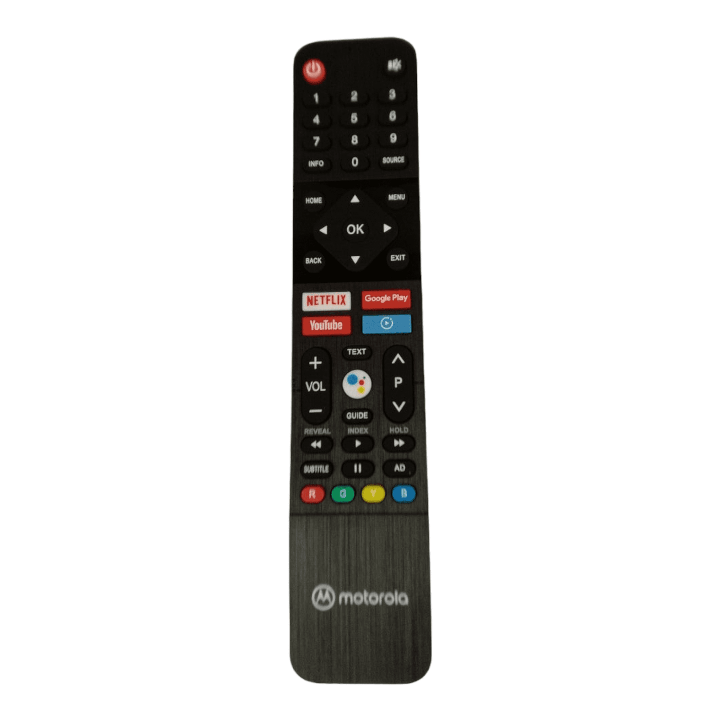 Motorola  Smart led tv remote with google voice recognition and Netflix and YouTube and Amazon prime